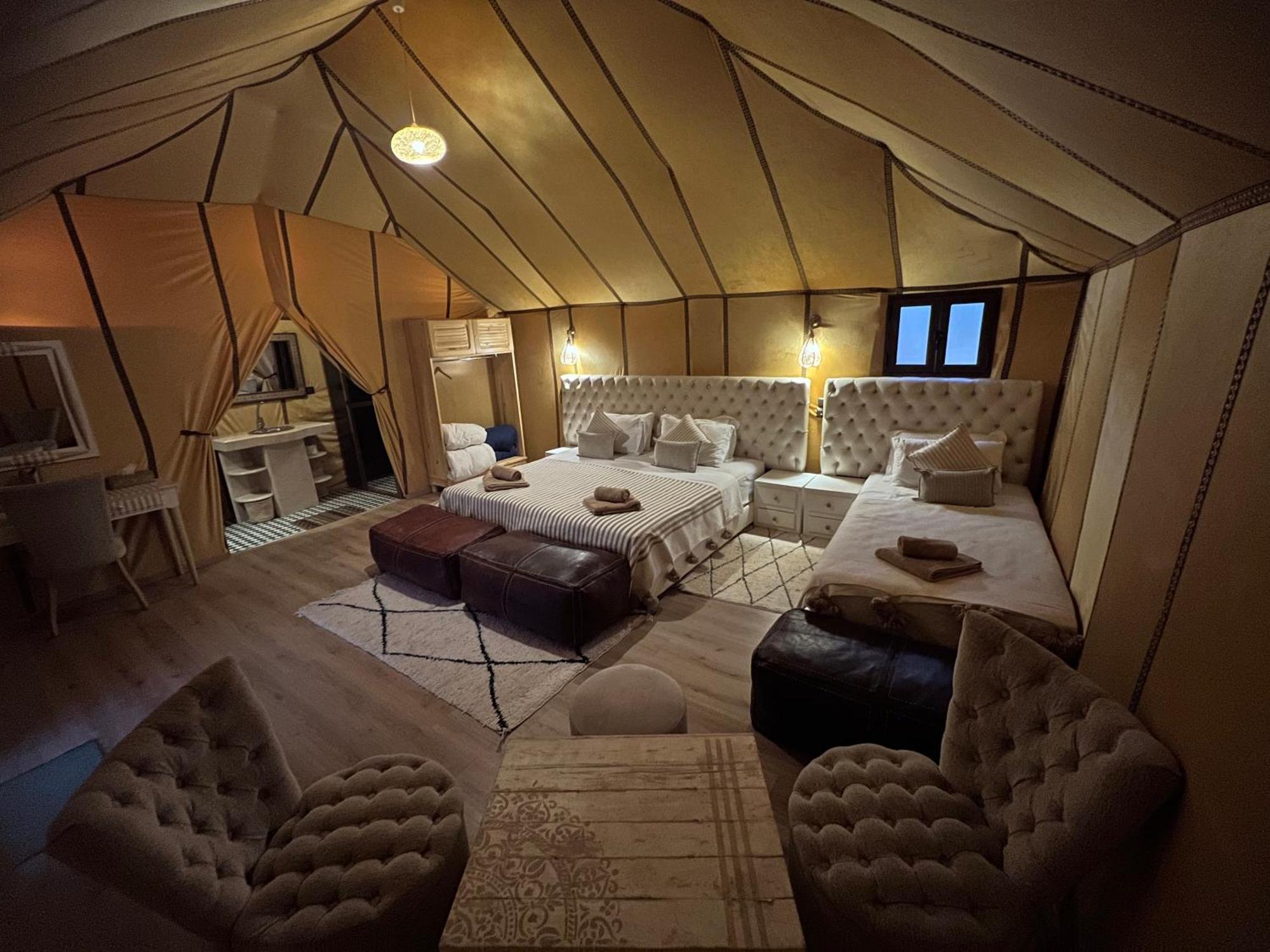 فندق Luxury Oasis Camp مرزوكة المظهر الخارجي الصورة