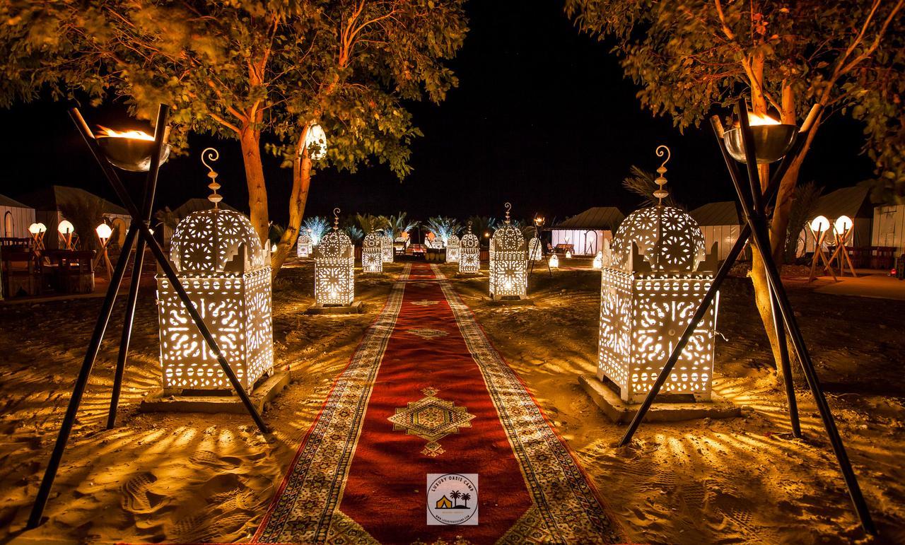 فندق Luxury Oasis Camp مرزوكة المظهر الخارجي الصورة